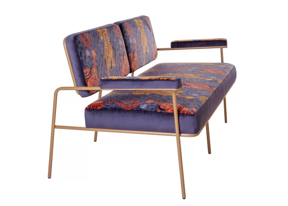 KARE Design SMAQQ Bank Sage Brass Best Sale
