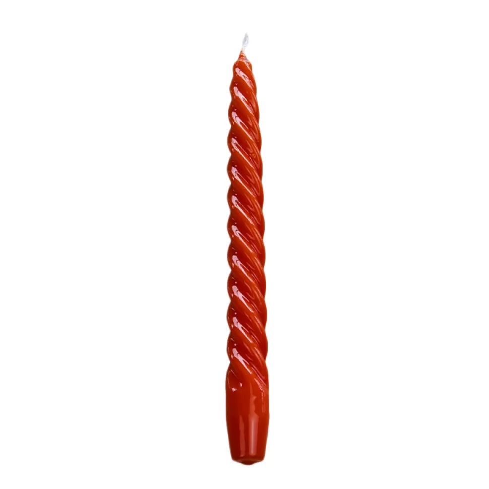 KARE Design SMAQQ Kaars Twisted Dark Orange Clearance