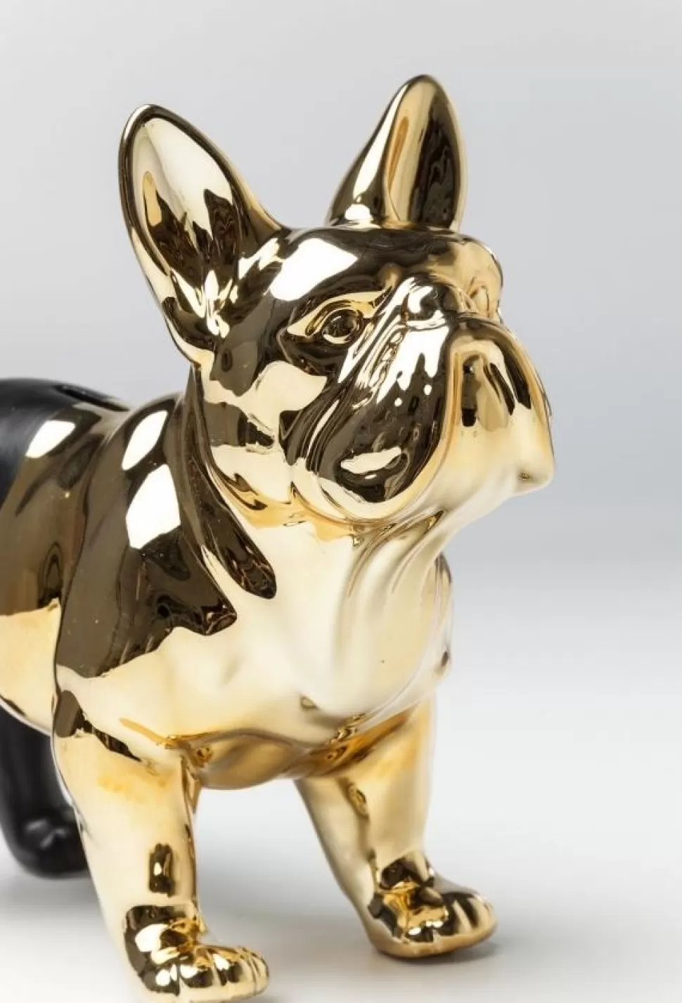 KARE Design Spaarpot Bulldog Goud-Zwart Discount