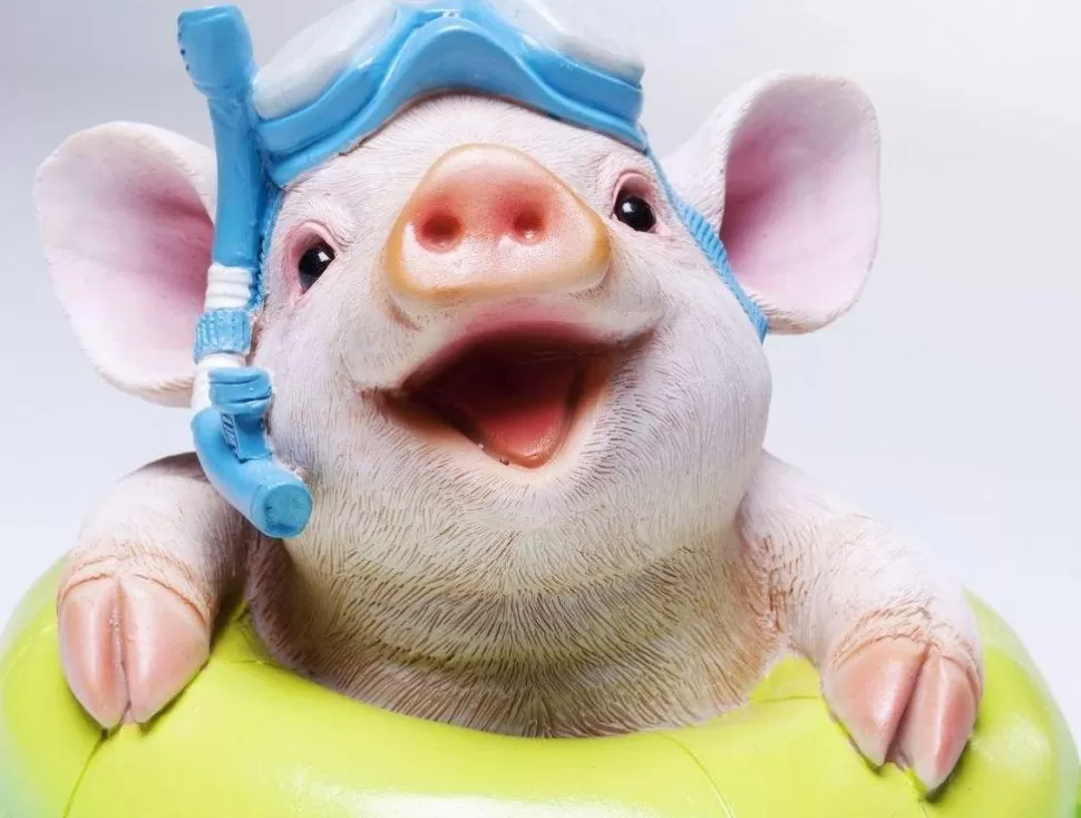 KARE Design Spaarpot Floating Pig Online