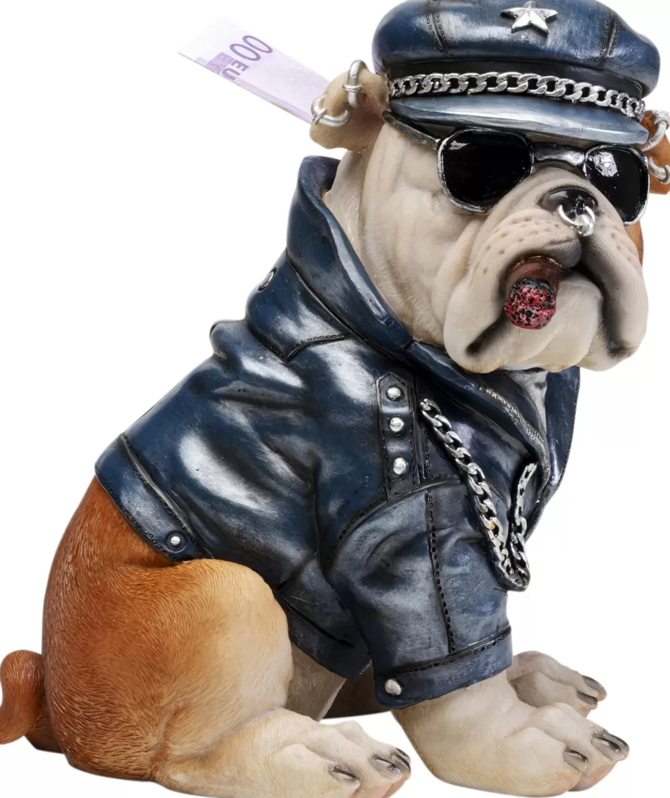 KARE Design Spaarpot Punk Dog 22cm Hot