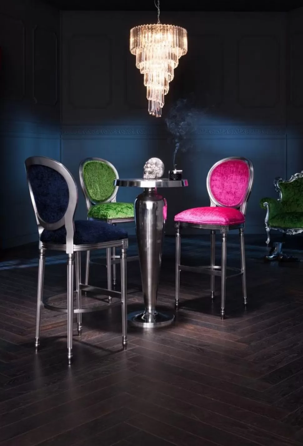 KARE Design Spaarpot Skull Crystal Zilver Flash Sale