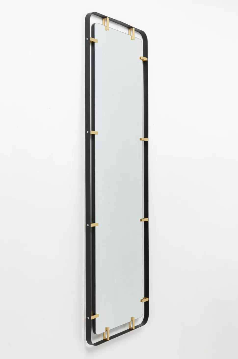KARE Design Spiegel Betsy Frame Rechthoekig Metaal 55x165cm Hot
