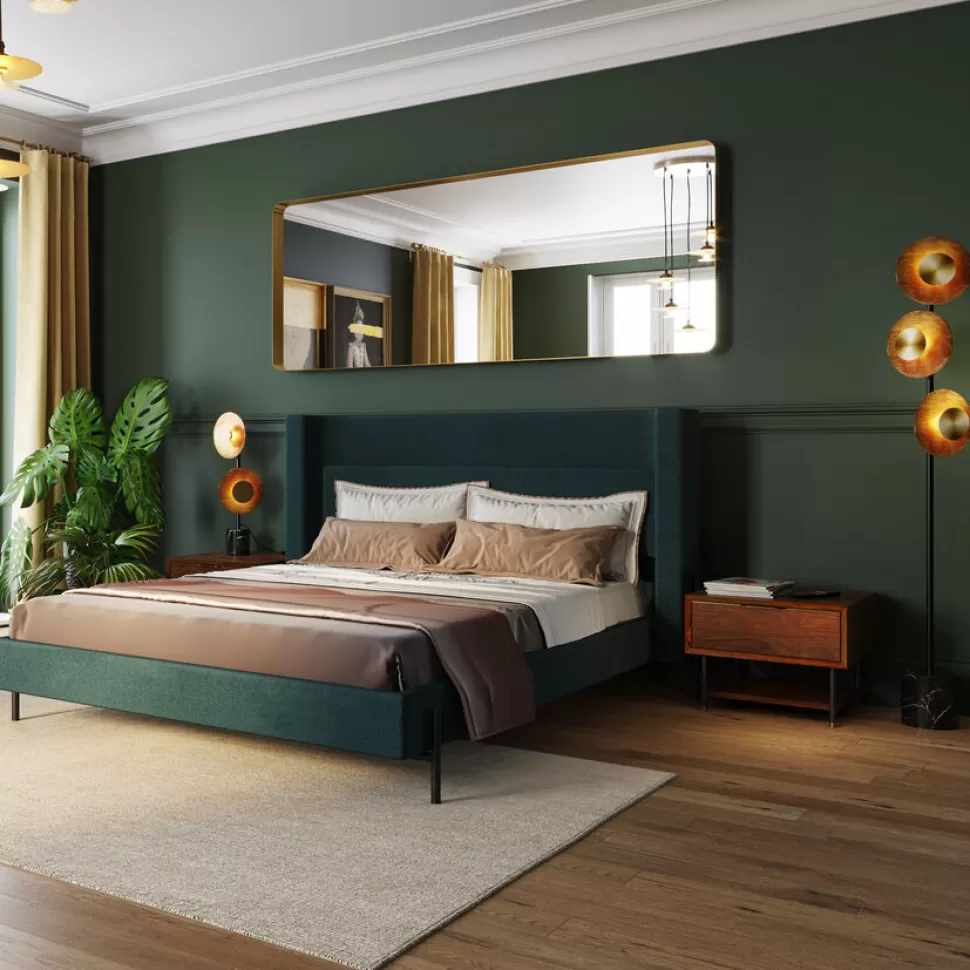 KARE Design Spiegel Curve MO Messing 70x200cm New