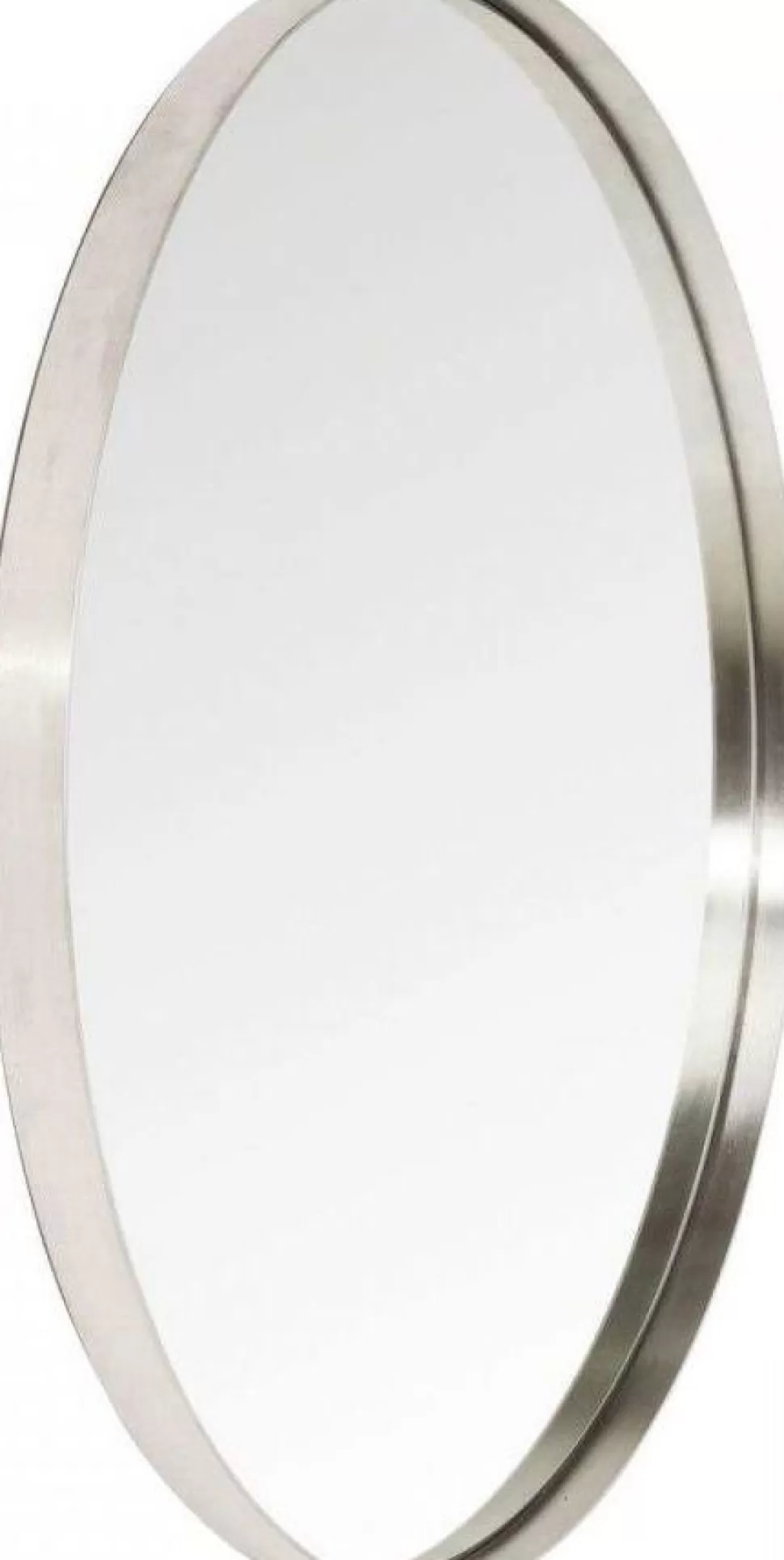 KARE Design Spiegel Curve Rond Roestvrij Staal Ø100cm New