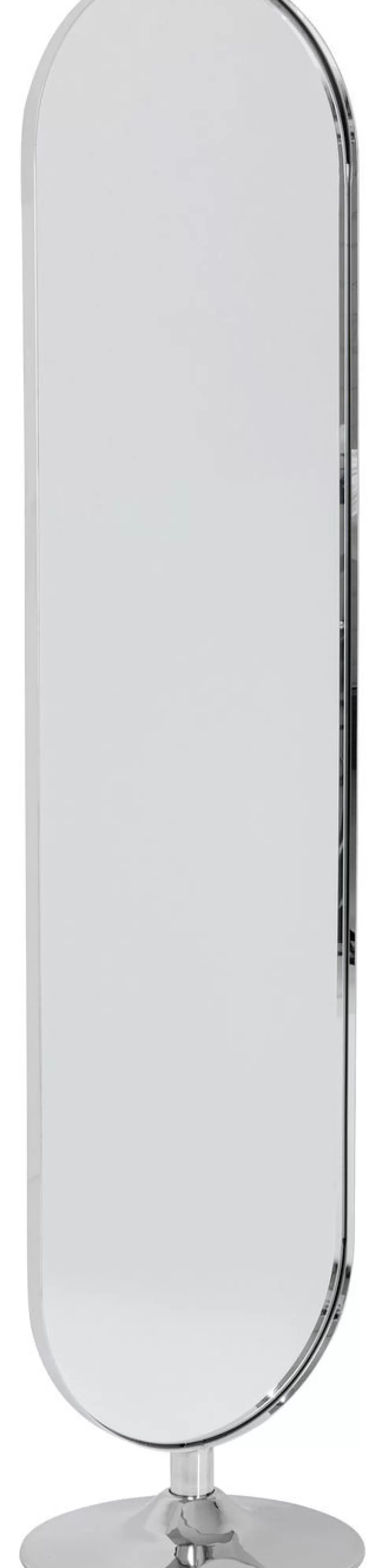 KARE Design Spiegel Curvy Chroom Look 40x170cm Fashion