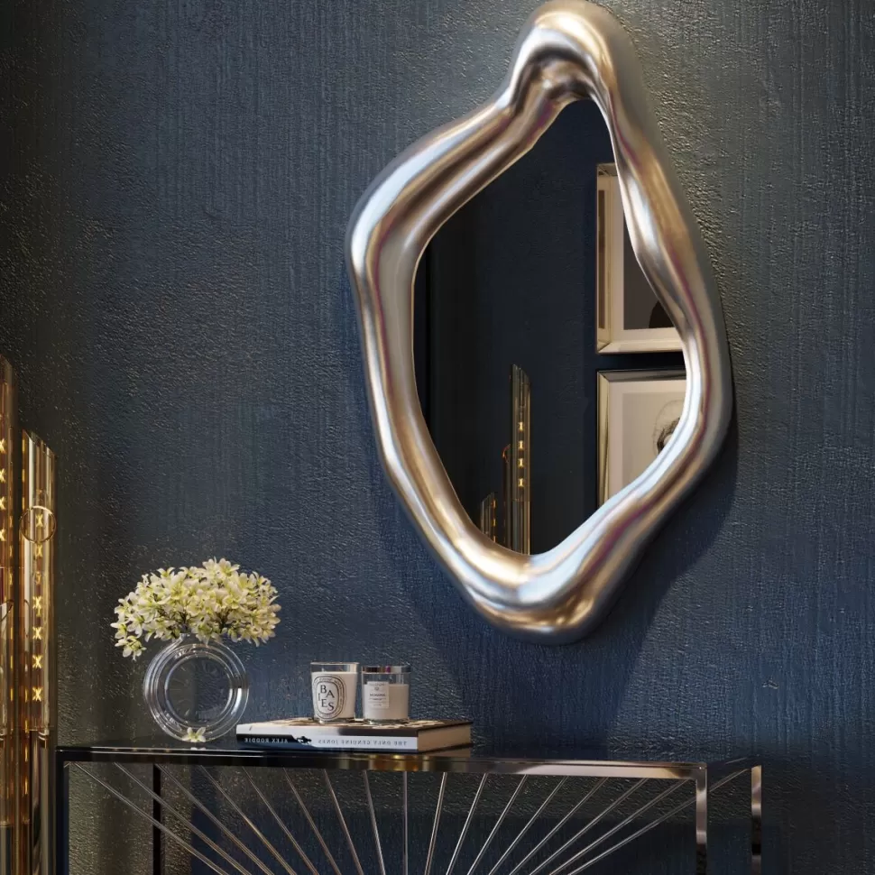 KARE Design Spiegel Hologram Zilver 119x76cm New