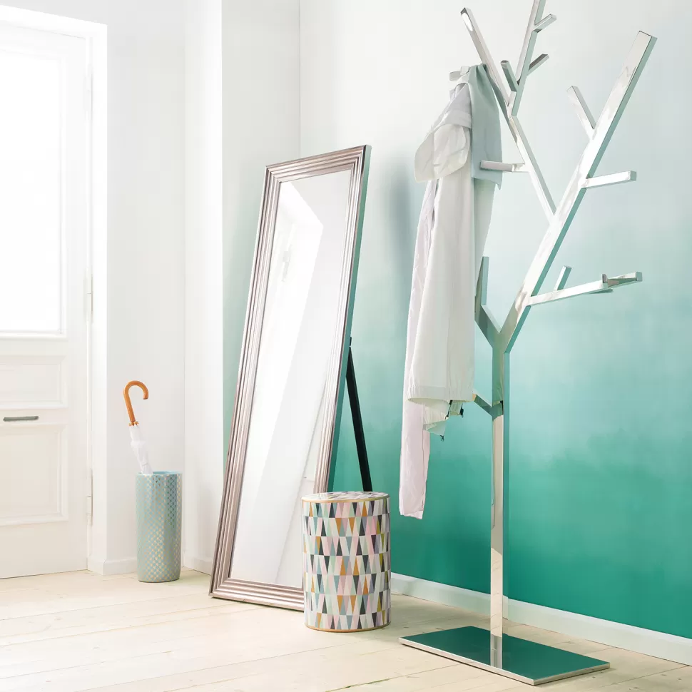 KARE Design Spiegel Met Lijst Zilver 55x180cm Fashion