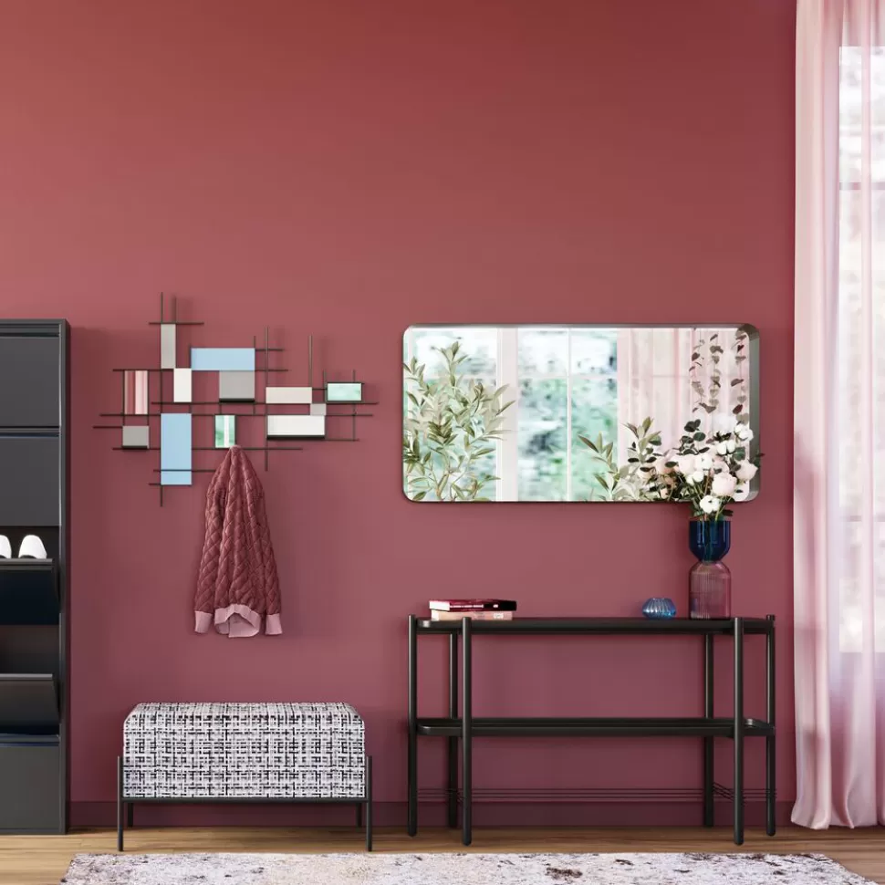 KARE Design Spiegel Ombra Soft Zwart 120x60cm Outlet