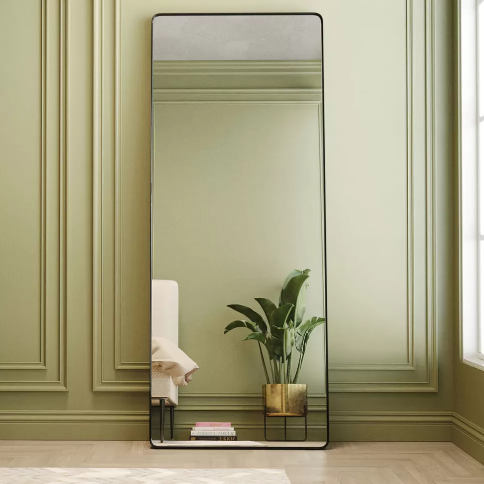 KARE Design Spiegel Ombra Soft Zwart 200x80cm Clearance