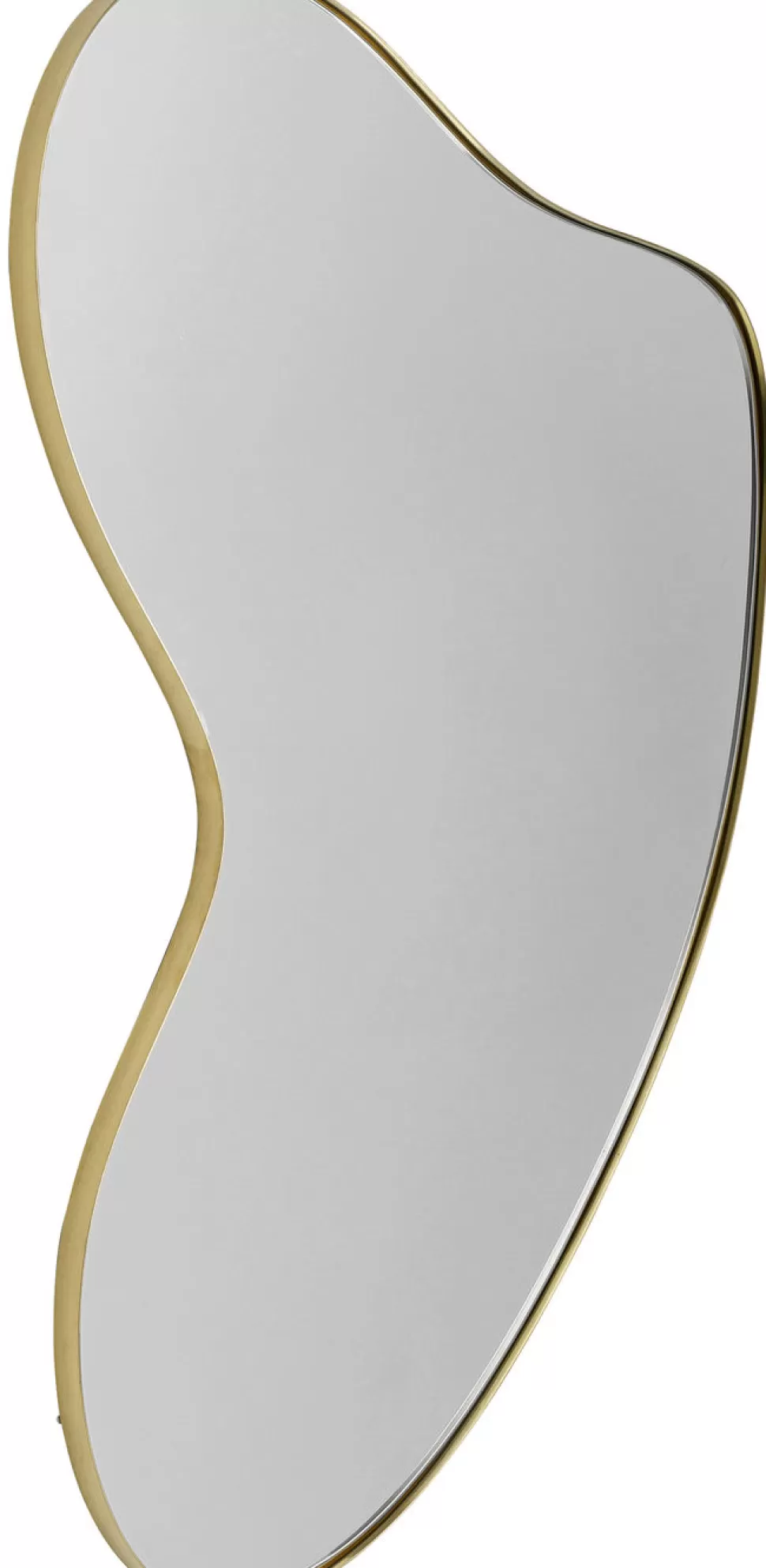 KARE Design Spiegel Shape Messing 110x120cm Clearance