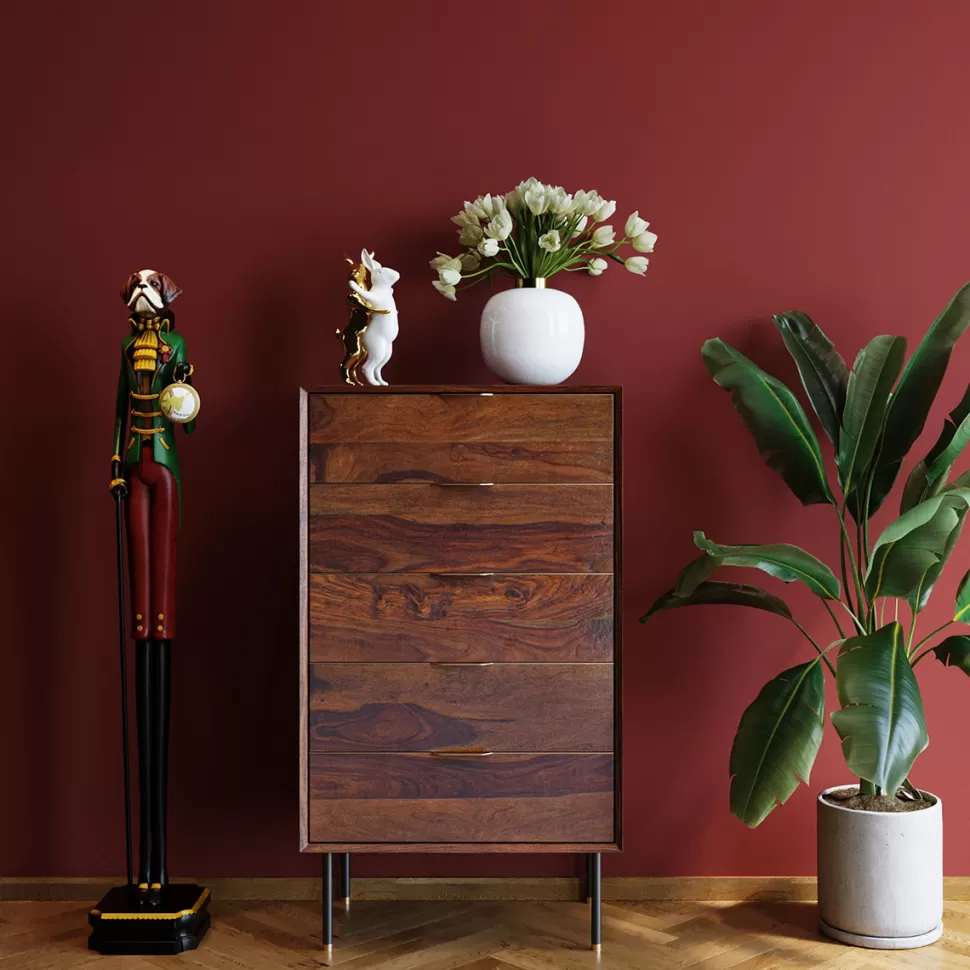 KARE Design Staande Klok Gentleman Dog 138cm Clearance