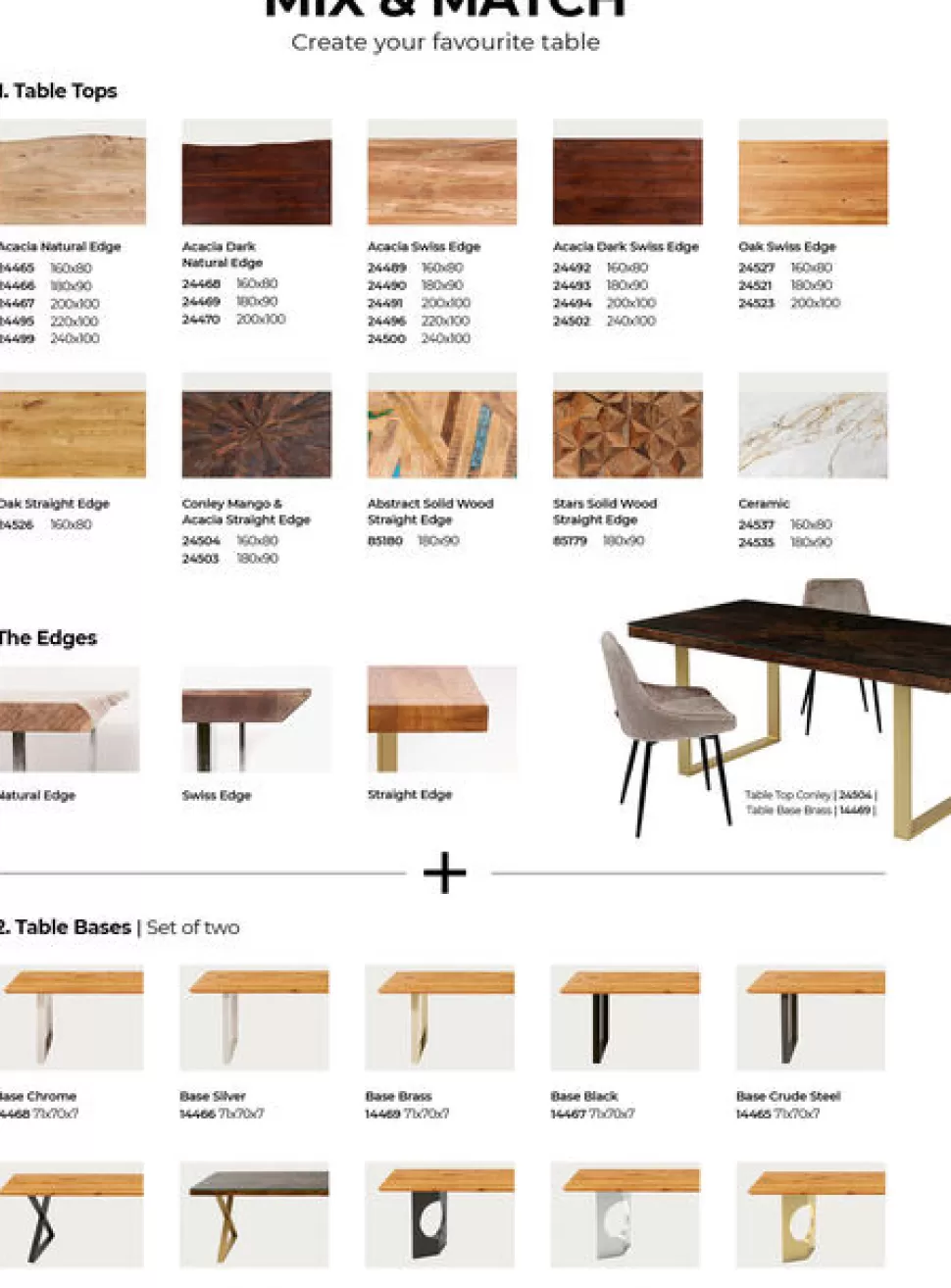 KARE Design Tafel Onderstel Tavola Oho Gold (Set Van 2) Shop