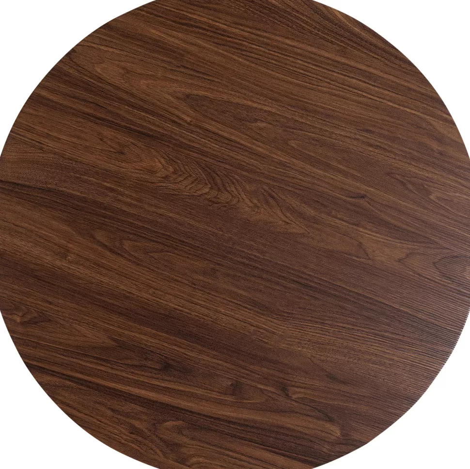 KARE Design Tafelblad Schickeria Walnut Print Ø110cm Clearance