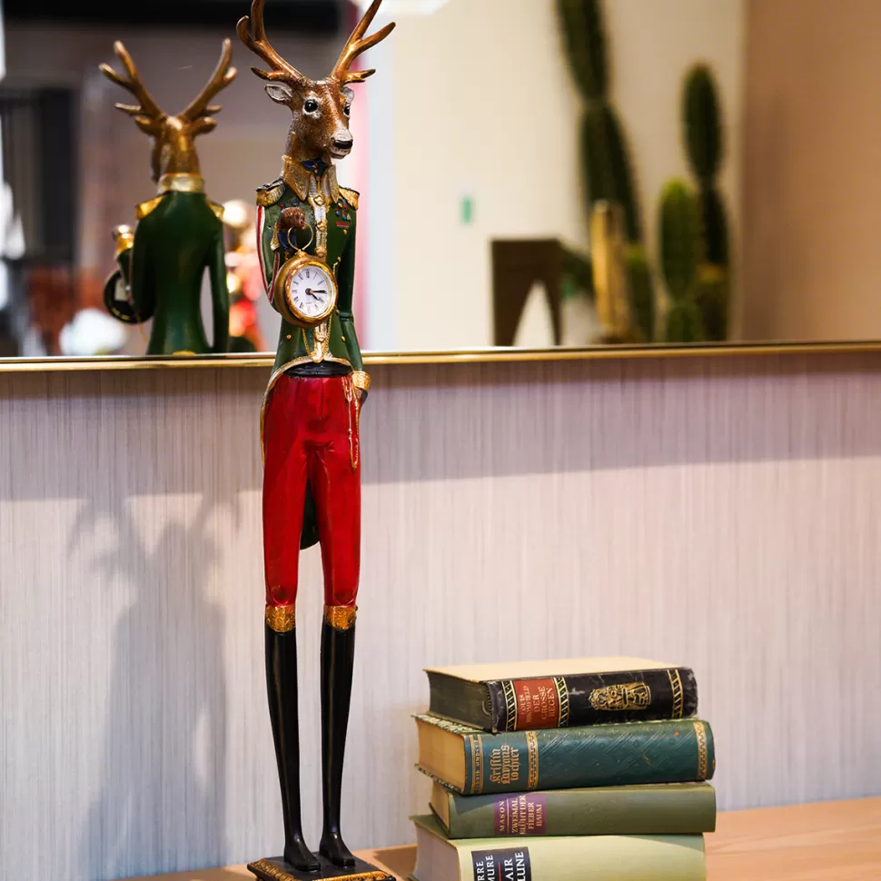 KARE Design Tafelklok Gentleman Deer Sale