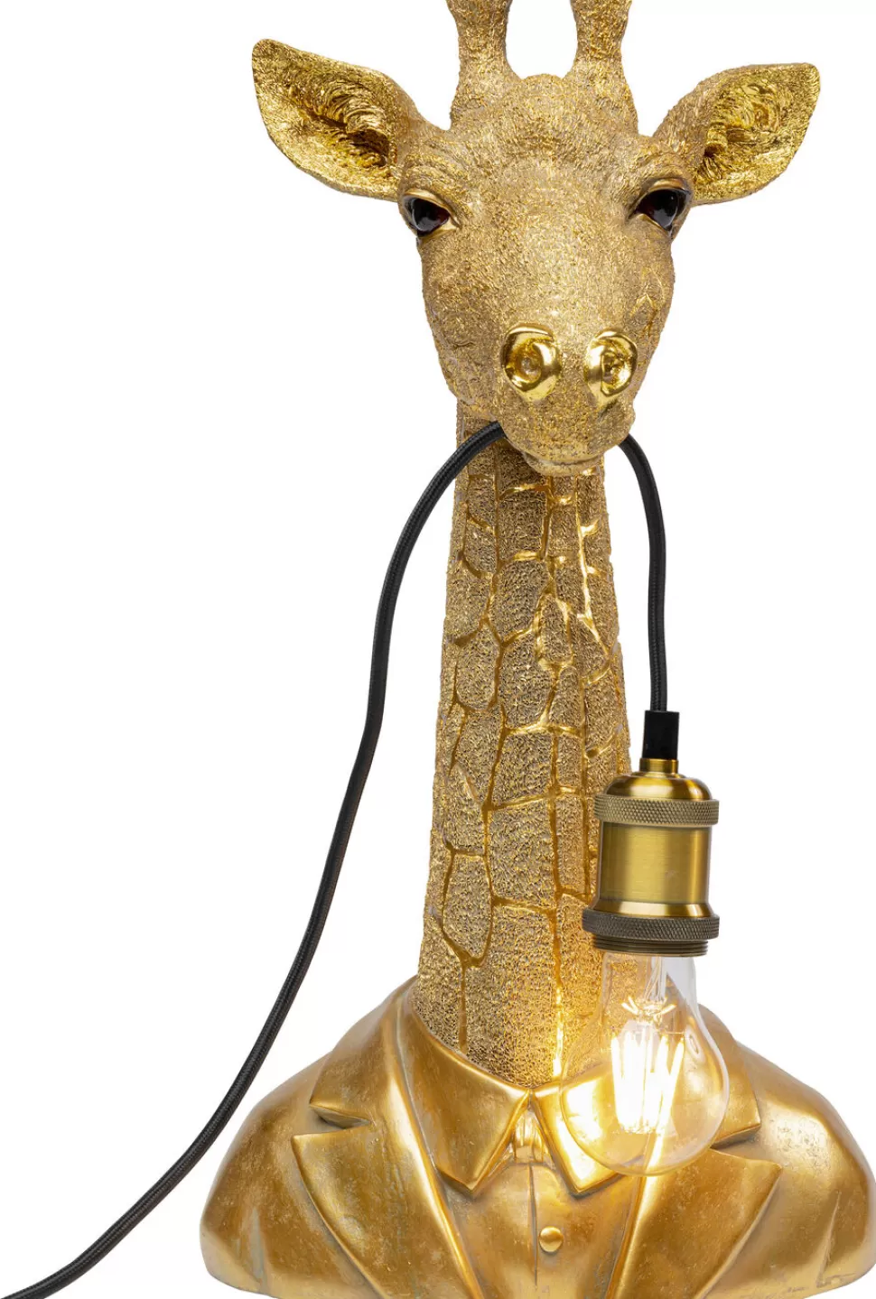 KARE Design Tafellamp Animal Giraffe Gold 50cm Best
