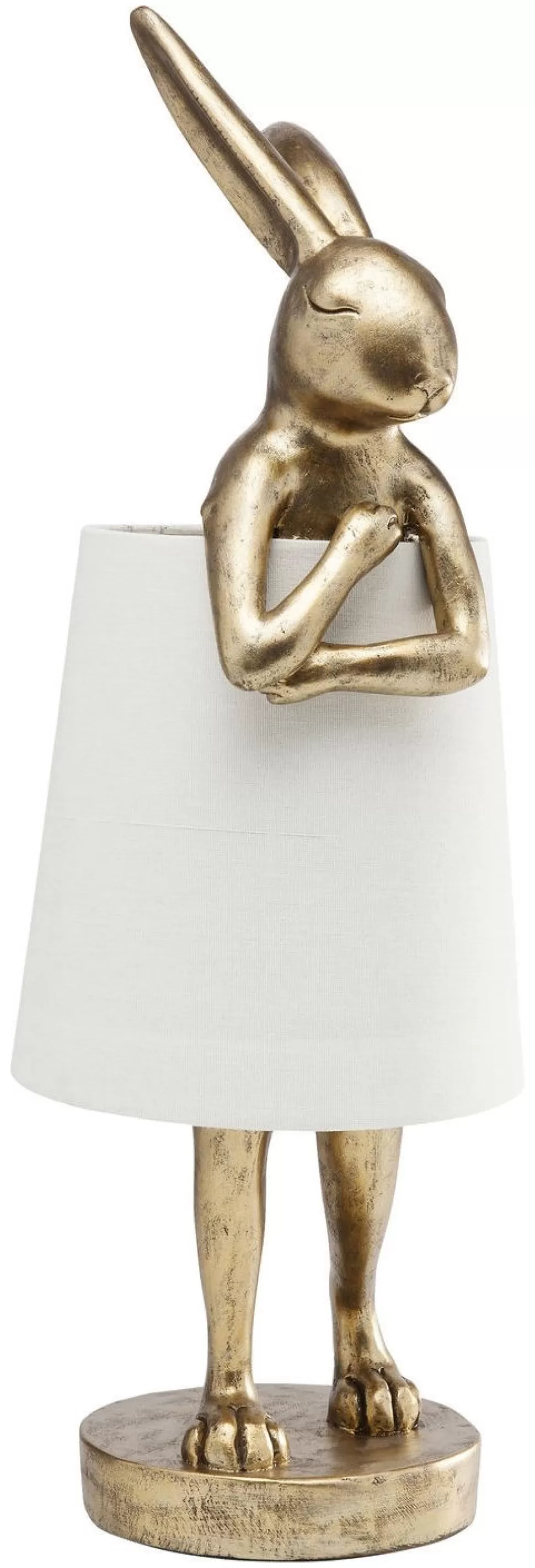 KARE Design Tafellamp Animal Konijn Goud 68cm Shop