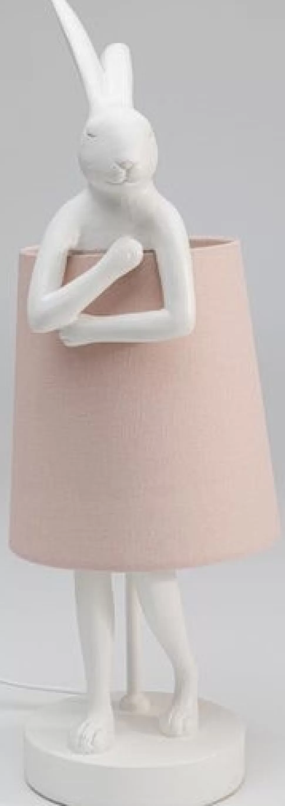 KARE Design Tafellamp Animal Rabbit White/Rose 50cm Best Sale