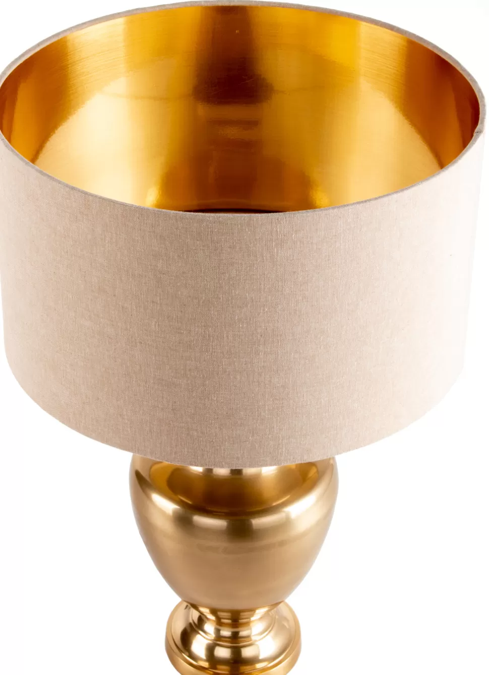 KARE Design Tafellamp Barock Goud Beige New