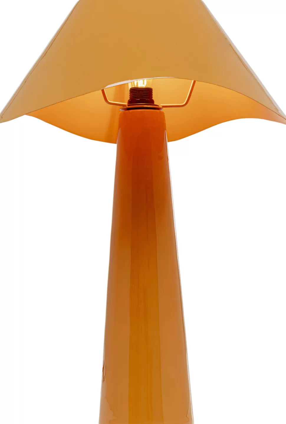 KARE Design Tafellamp Cloudy Round Oranje 49cm Online