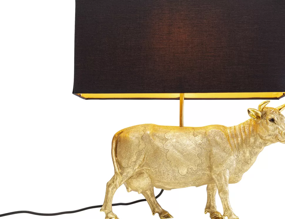 KARE Design Tafellamp Cow Gold 52cm Best