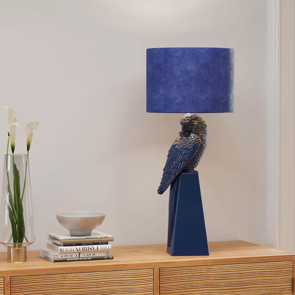 KARE Design Tafellamp Parrot Blue 84cm Fashion
