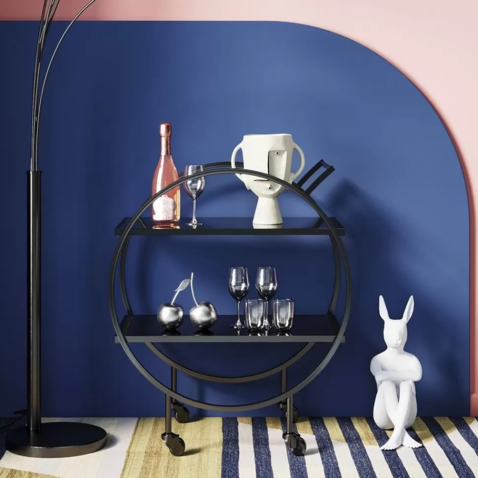 KARE Design Trolley Loft Zwart Flash Sale