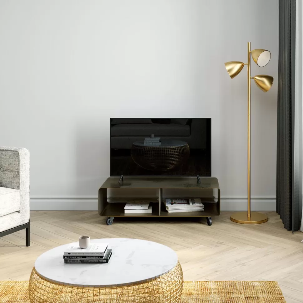 KARE Design Tv-Meubel Loung M Mobiel Brons 90x30cm Outlet