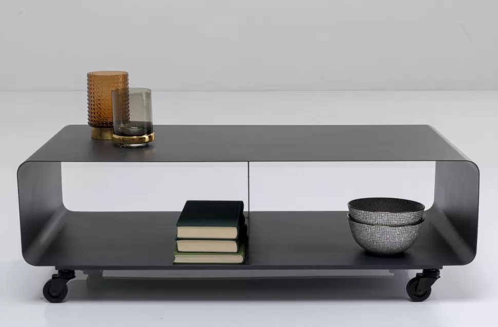 KARE Design Tv-Meubel Lounge M Mobiel Grijs 90x30cm Cheap
