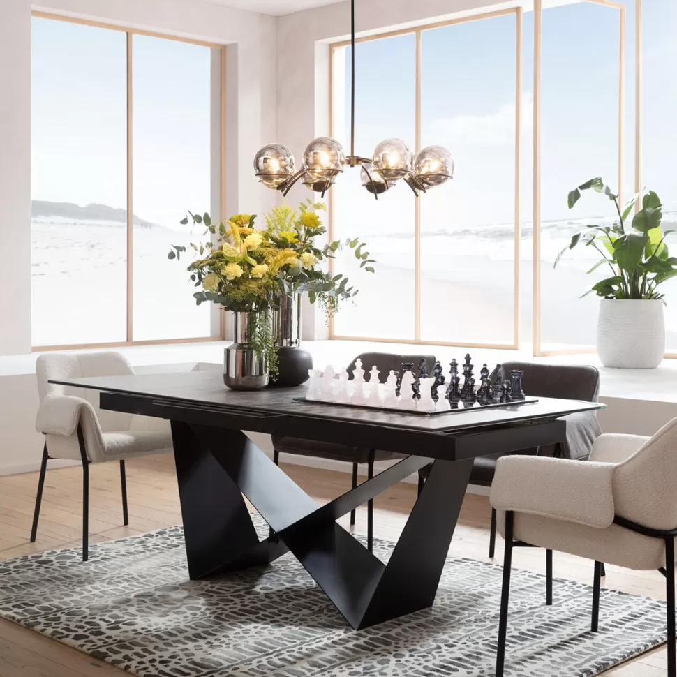 KARE Design Uitschuiftafel Connesso 200(+60)x100cm Outlet
