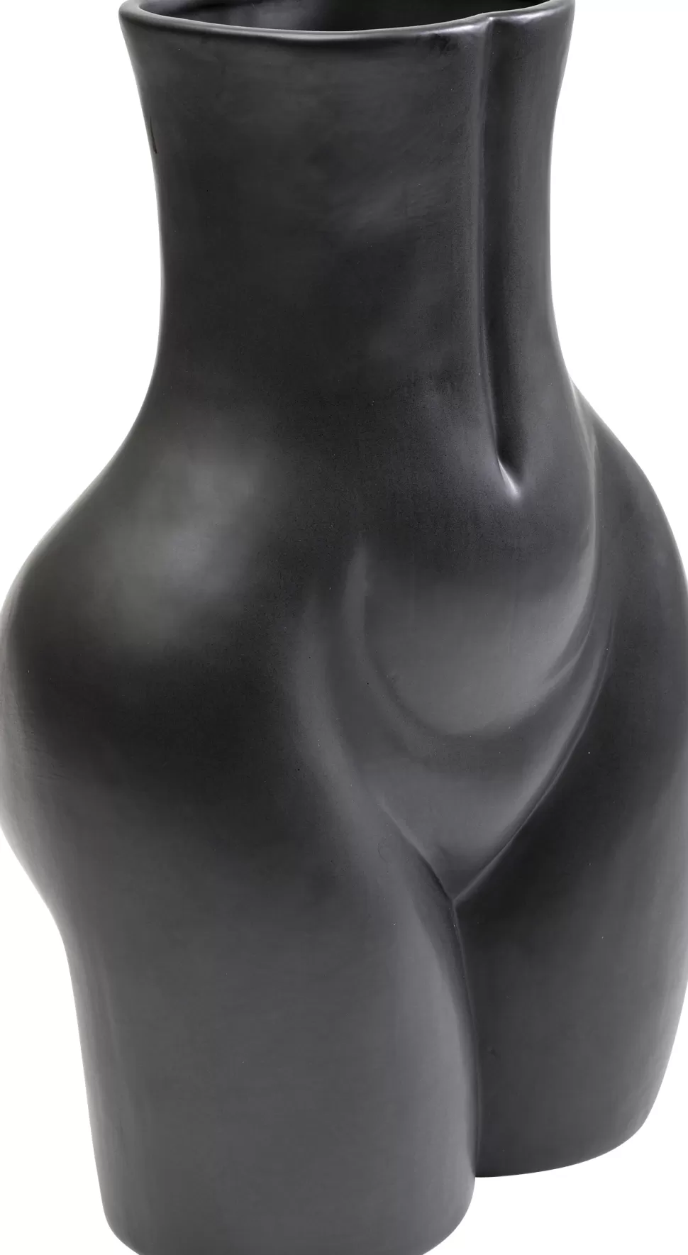 KARE Design Vaas Donna Black 40cm Outlet