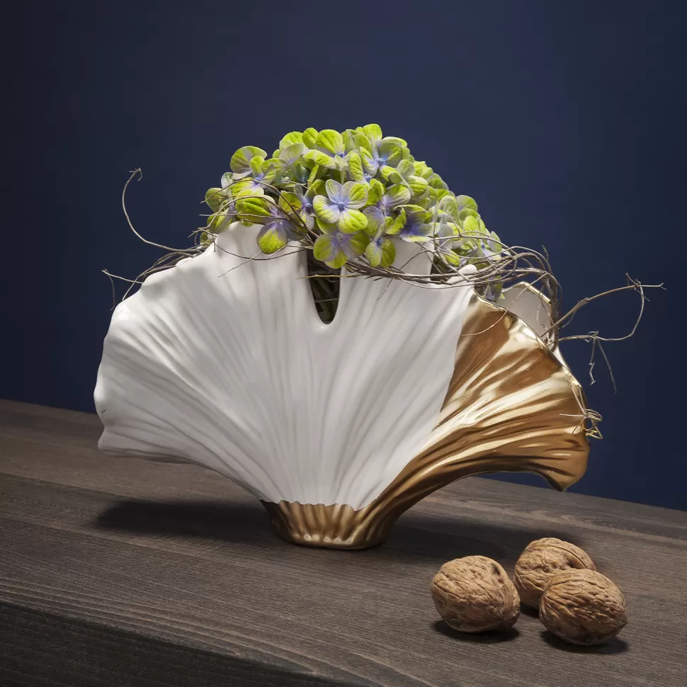 KARE Design Vaas Ginkgo Elegance 18cm Outlet