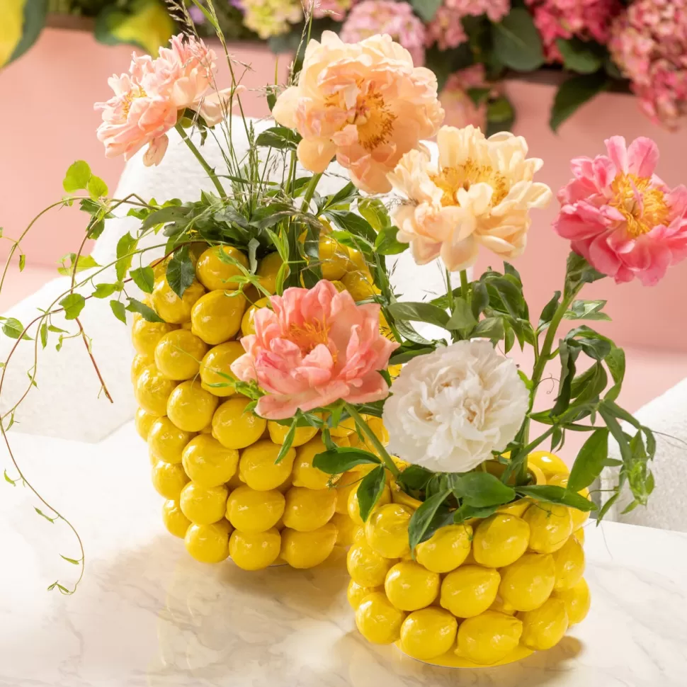 KARE Design Vaas Lemon Juice 19cm Cheap