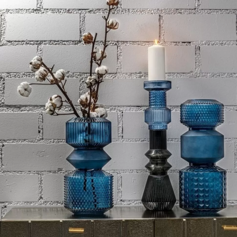 KARE Design Vaas Marvelous Duo Blauw 42cm Fashion