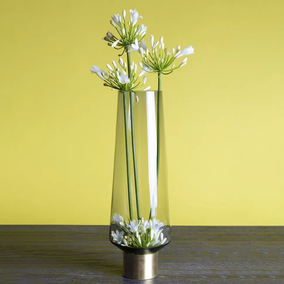 KARE Design Vaas Noble Ring Grijs 40cm Clearance