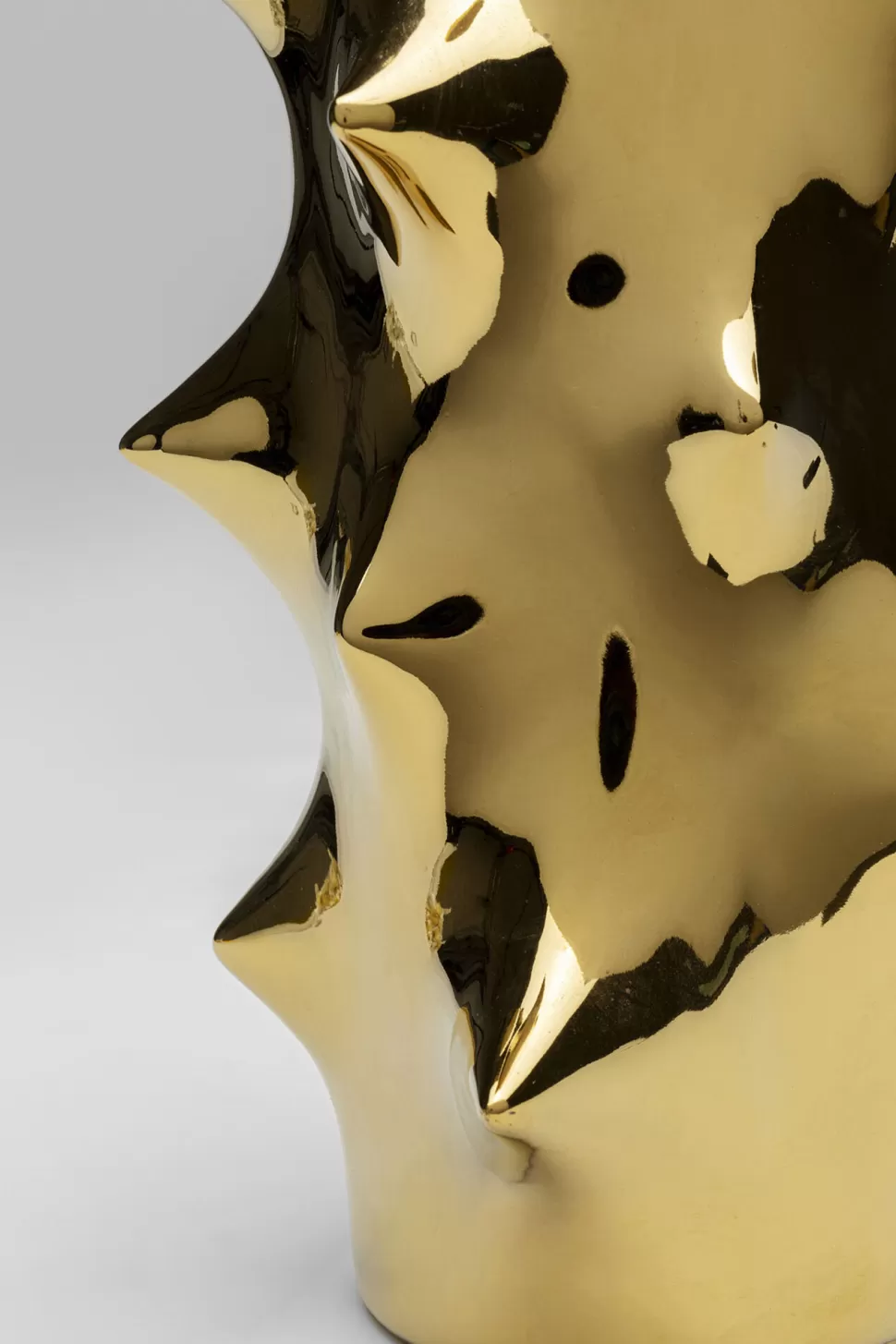 KARE Design Vaas Pointy Gold 25cm Outlet