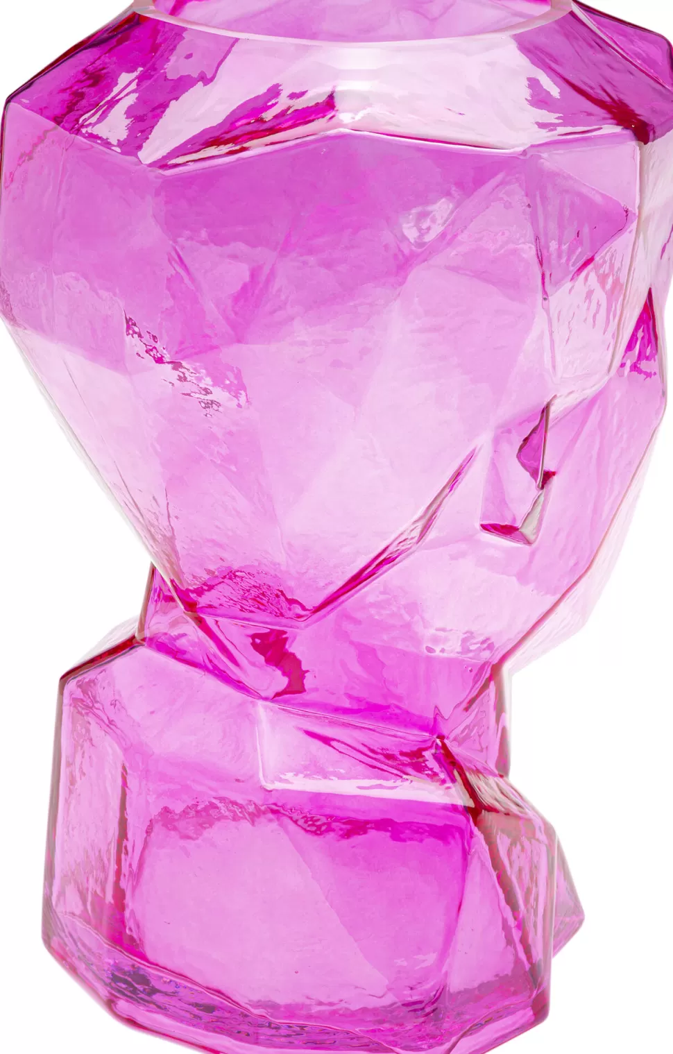 KARE Design Vaas Prisma Face Pink 30cm Flash Sale
