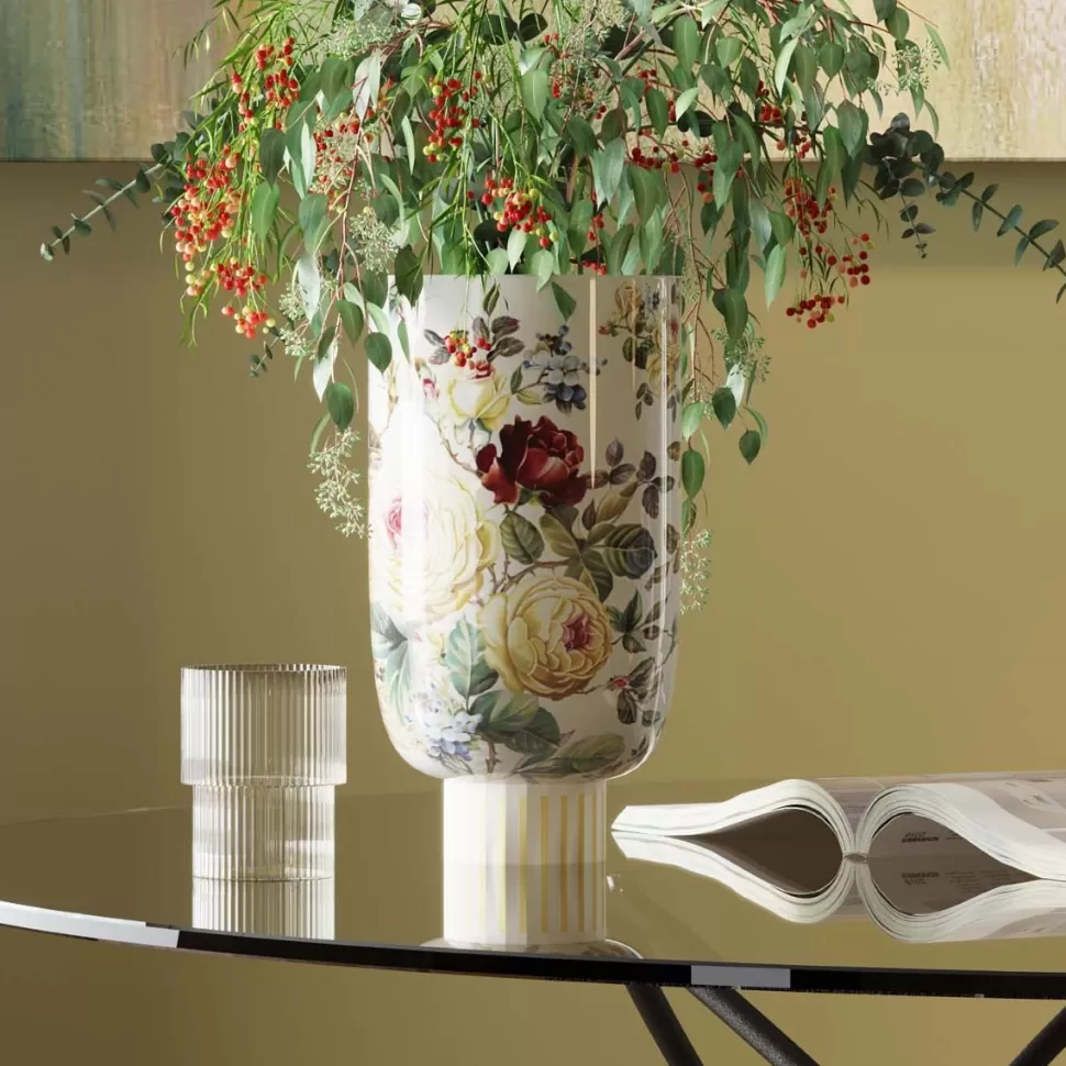 KARE Design Vaas Rose Magic Wit 27cm New