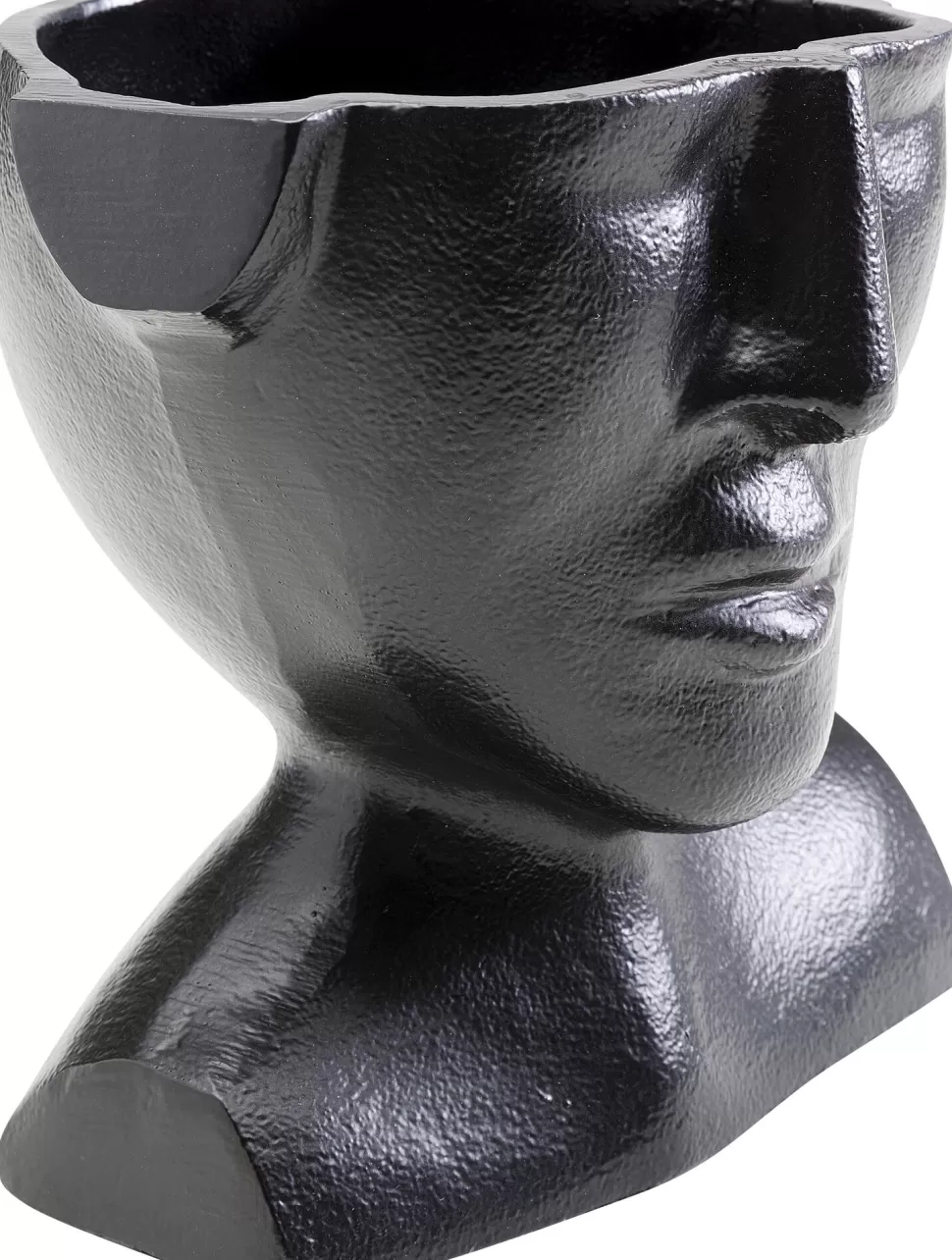 KARE Design Vaas Rostro Black 17cm Clearance