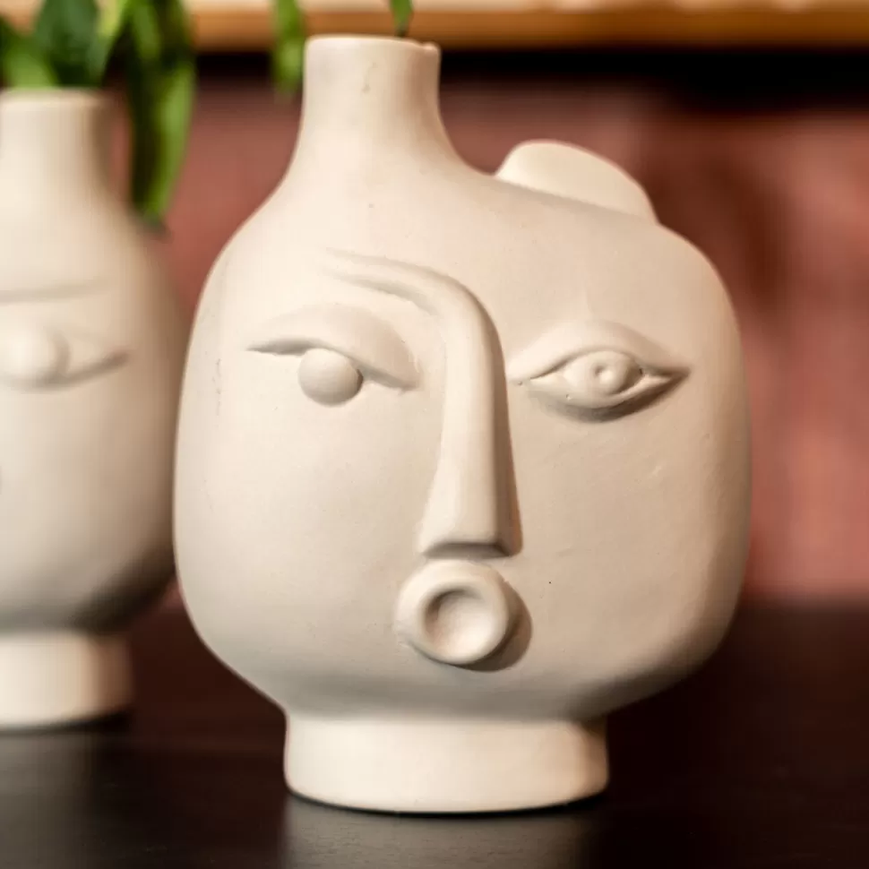 KARE Design Vaas Spherical Face Left 16cm Best