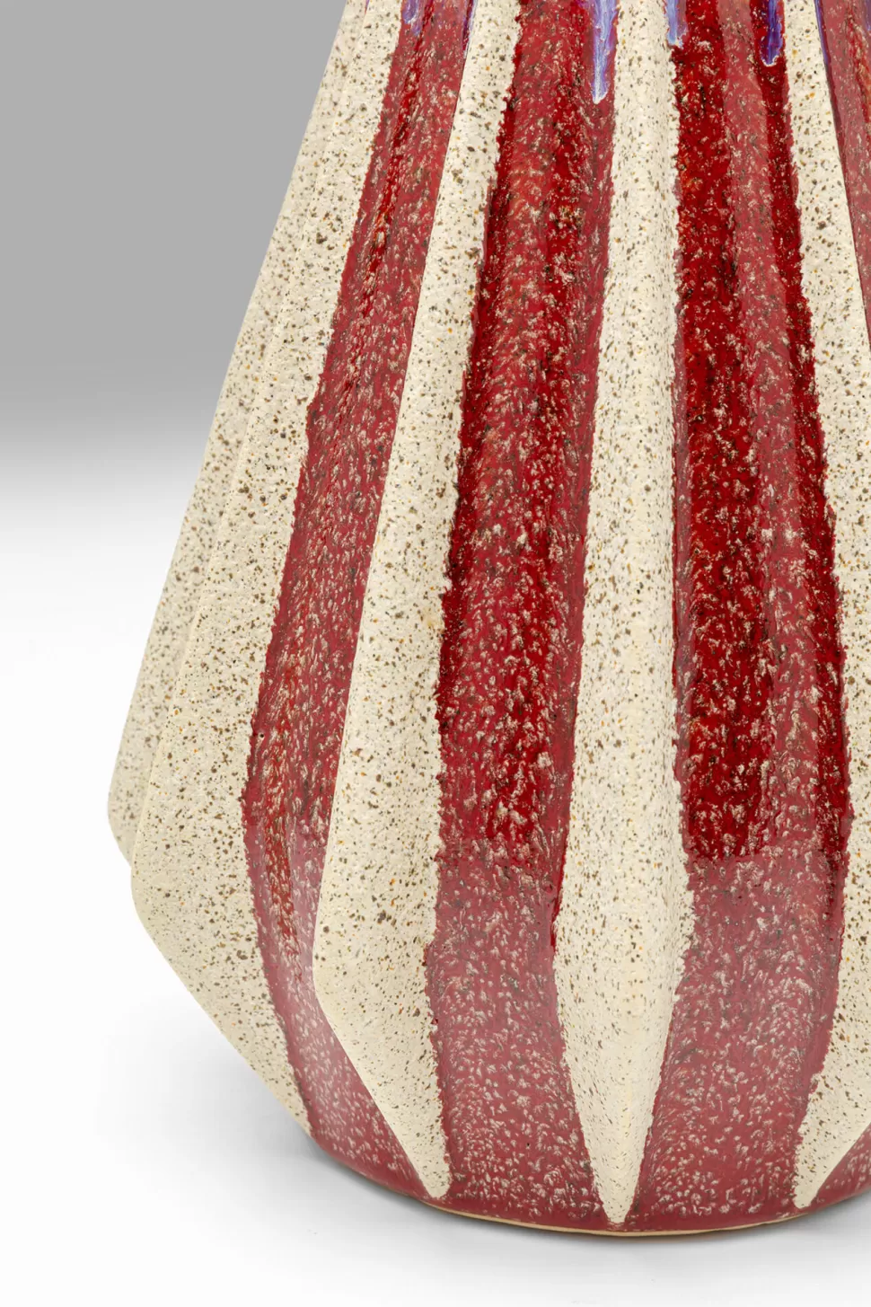KARE Design Vaas Tic Tac Red 24cm Flash Sale