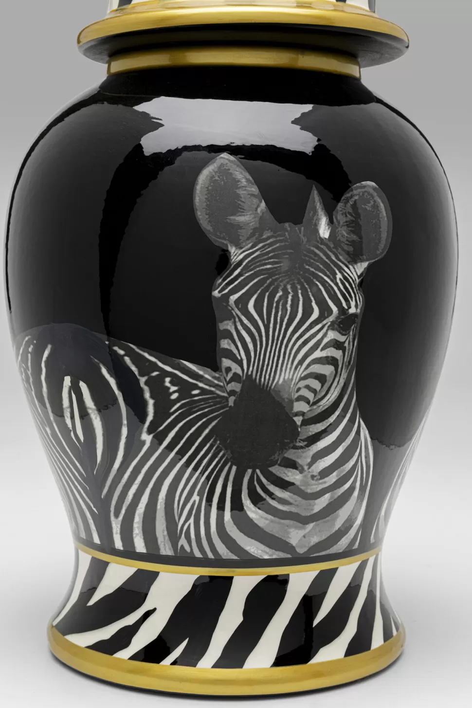 KARE Design Vaas Zebra Face 46cm Clearance