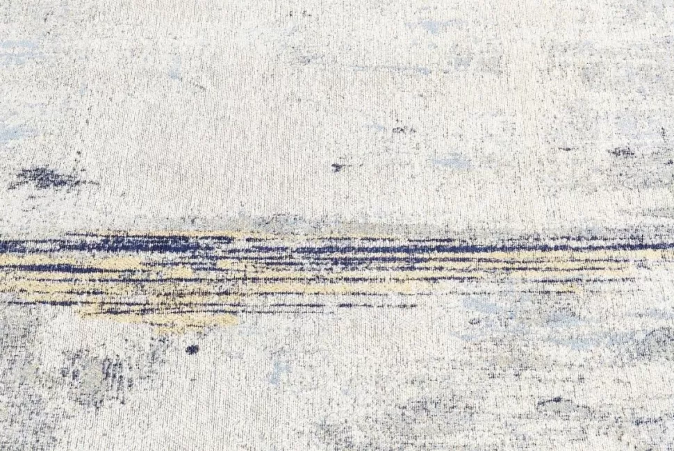 KARE Design Vloerkleed Abstract Donkerblauw 170x240cm Discount