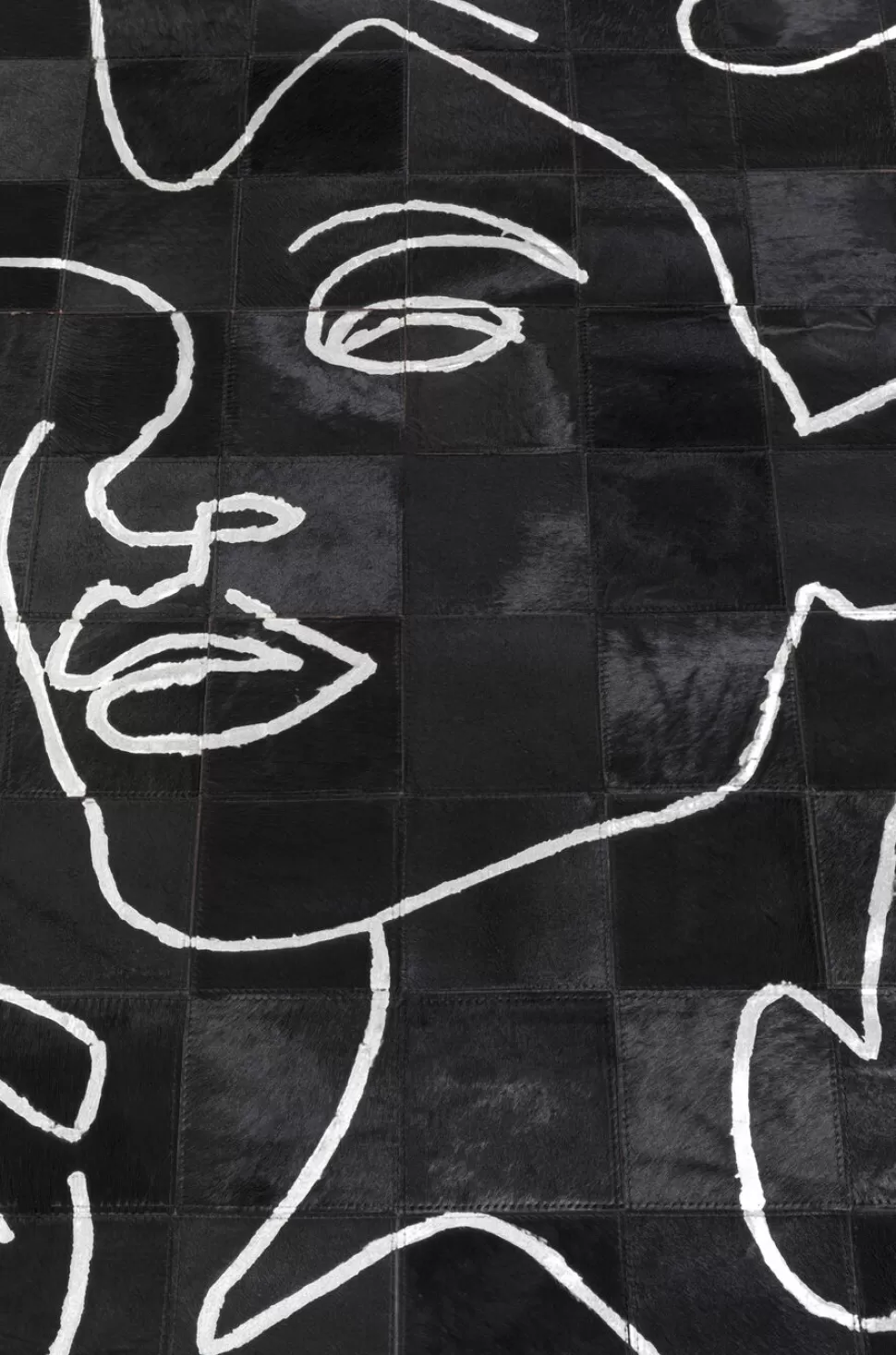 KARE Design Vloerkleed Art Faces 170x240cm Shop