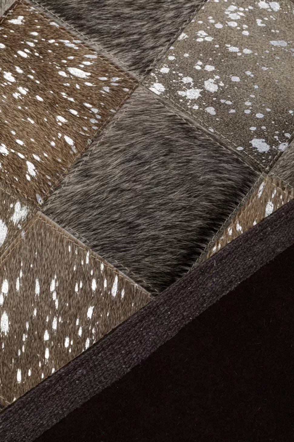KARE Design Vloerkleed Squares Grey 120x180cm Flash Sale