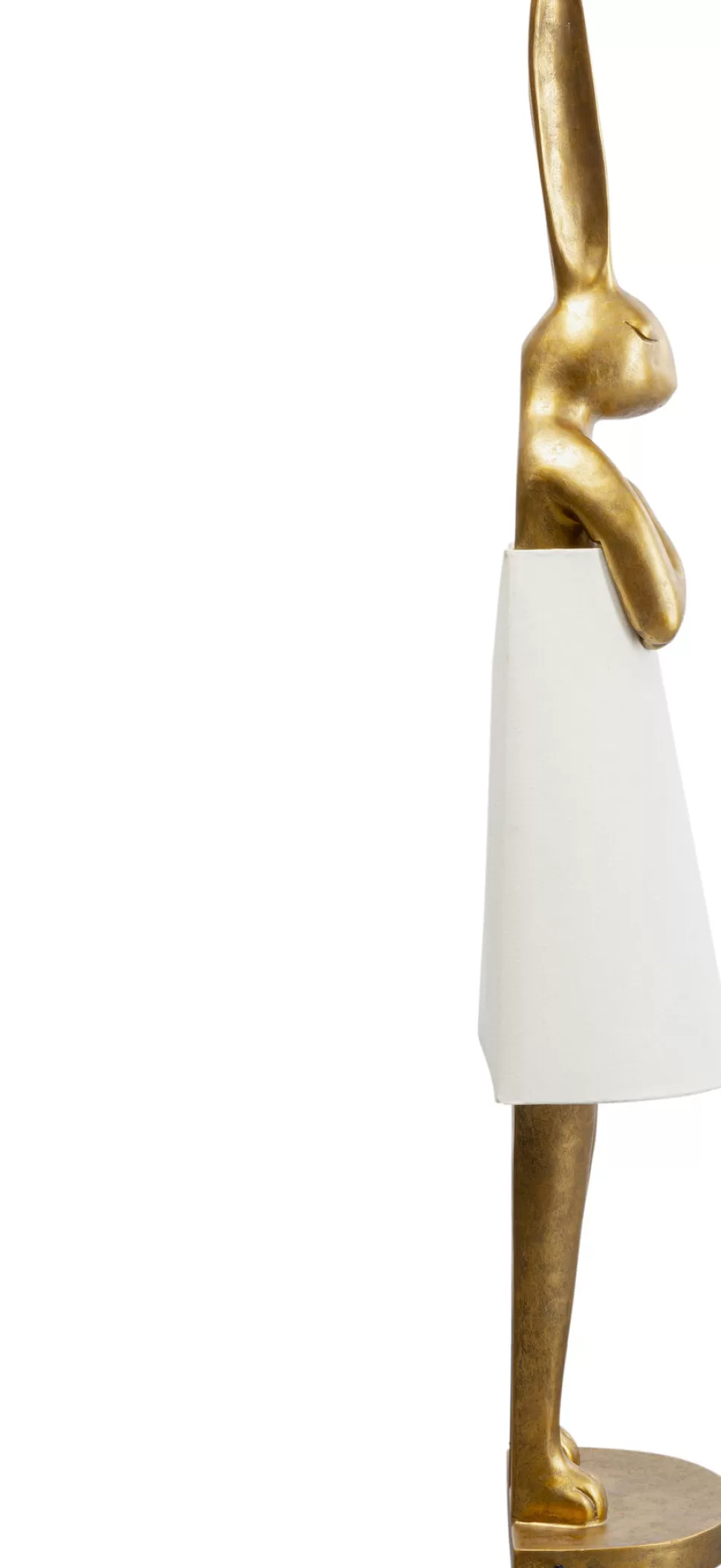 KARE Design Vloerlamp Animal Rabbit Gold-White 150cm Sale