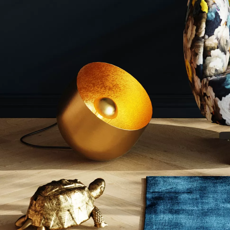 KARE Design Vloerlamp Apollon Smooth Gold Ø35cm Cheap