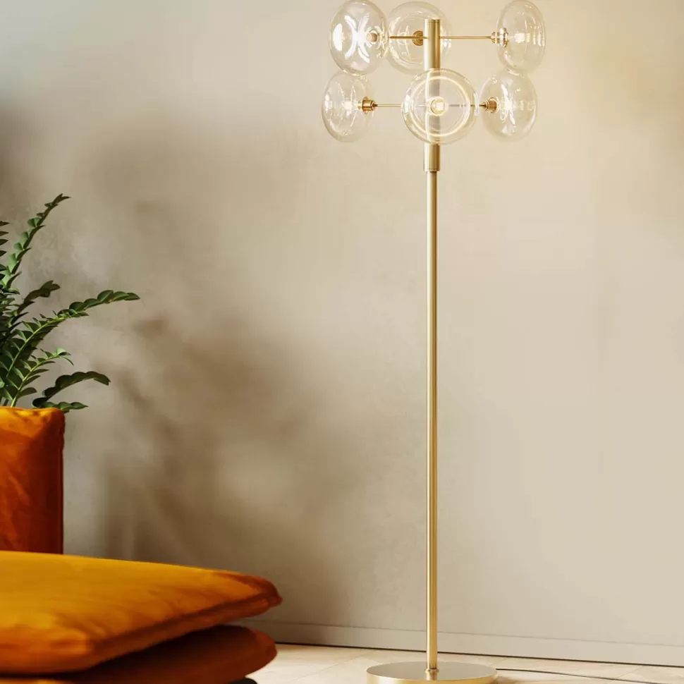 KARE Design Vloerlamp Headlight Brass 163cm Sale