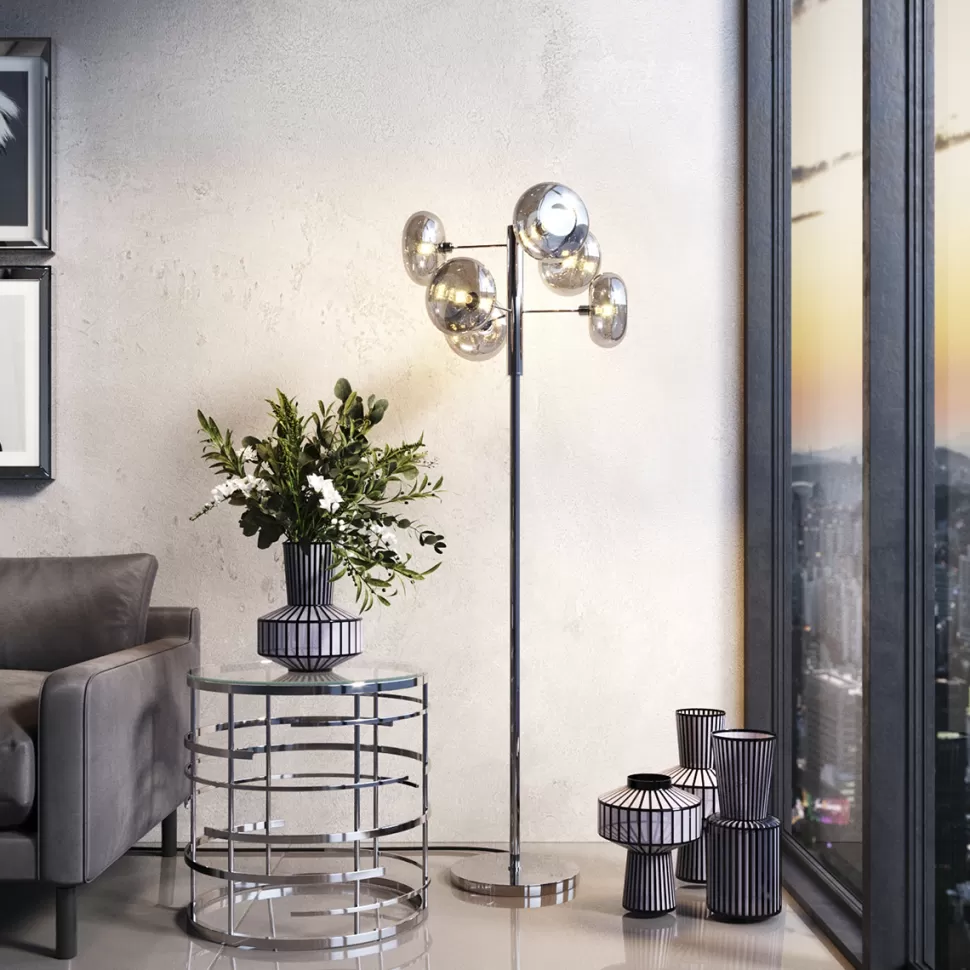 KARE Design Vloerlamp Headlight Chrome 163cm Flash Sale