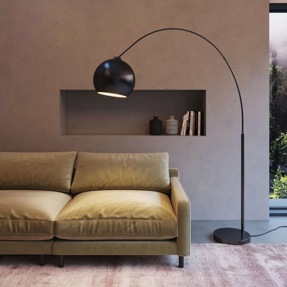 KARE Design Vloerlamp Lounge Klein Deal Eco Mat Zwart Store